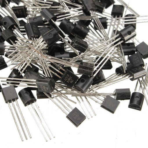 Picture of 100Pcs 2N3904 TO-92 NPN General Purpose Transistor