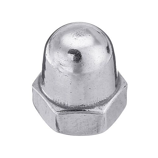Immagine di M5 Metric DIN1587 Stainless Steel Acorn Nut Hexagon Dome Cap Nut Round Head Cover Nut for Camera
