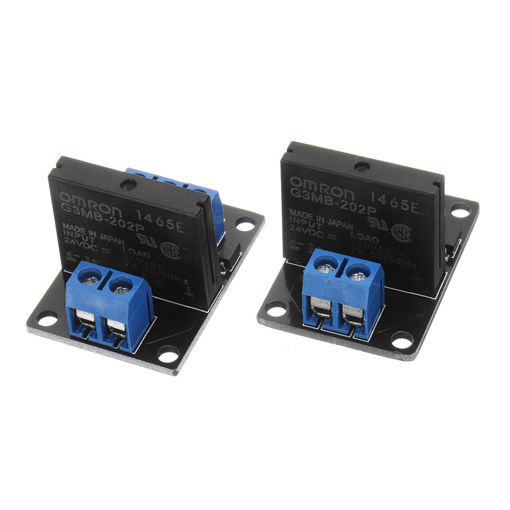 Picture of 1 Channel DC 24V  Relay Module Solid State High and low Level Trigger For Arduino 240V2A