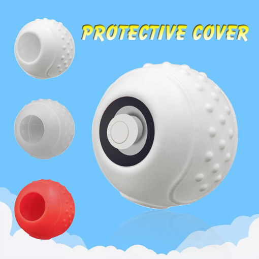 Immagine di Silicone Handle Gamepad Protective Case Cover for Nintendo Switch Pokemon Pokeball Plus