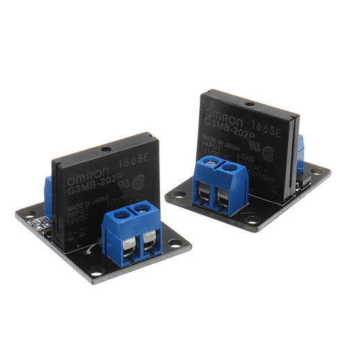Picture of 1 Channel DC 12V  Relay Module Solid State High and low Level Trigger For Arduino 240V2A