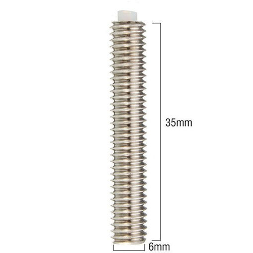 Picture of 1.75mm M6 35MM Nozzle Throat For 3D Printer Extruder RepRap