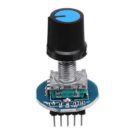 Immagine di Rotating Potentiometer Knob Cap Digital Control Receiver Decoder Module Rotary Encoder Module For Ar