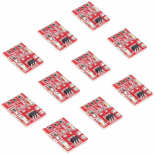 Picture of 10Pcs 2.5-5.5V TTP223 Capacitive Touch Switch Button Self Lock Module For Arduino