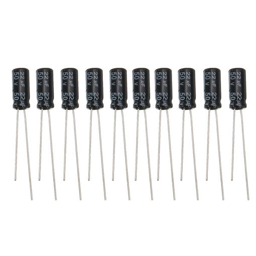 Picture of 0.22UF-470UF 16V 50V 120pcs 12 Values Commonly Used Electrolytic Capacitors Meet Lead Free Standard