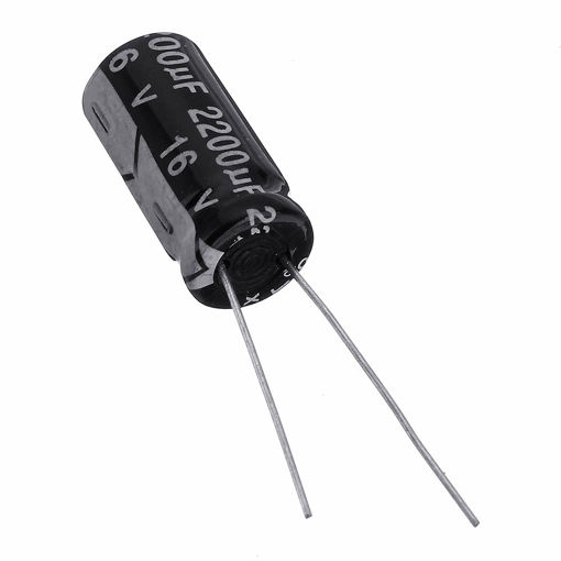Immagine di 16V 2200UF 10x20mm High Frequency Low Impedance Aluminum Electrolytic Capacitor 2200uf 16v