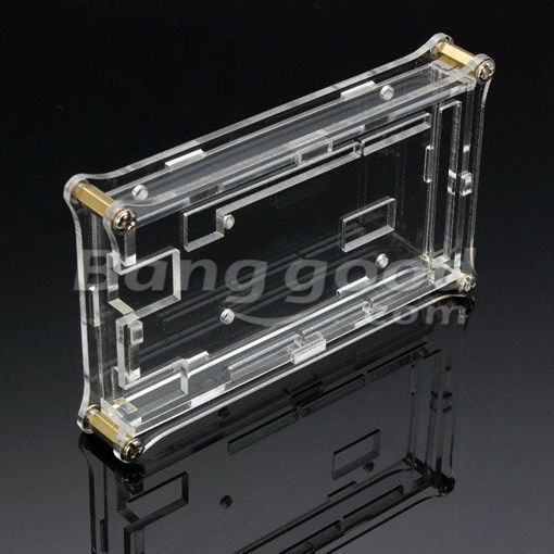 Immagine di Transparent Acrylic Shell Box For Arduino MEGA2560 R3 Module Case