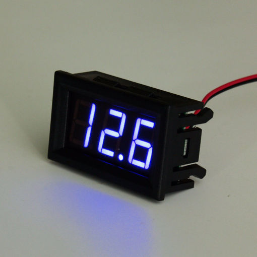 Picture of 3-30V DC 0.56 Inch Voltage Meter Board LED Amp Digital Voltmeter Gauge
