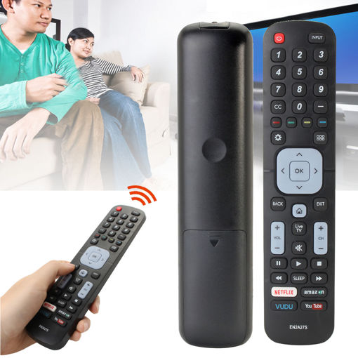 Immagine di Replacement Smart TV Remote Control For Sharp EN2A27S LC-65N9000U LC-75N620U LC-75N800U