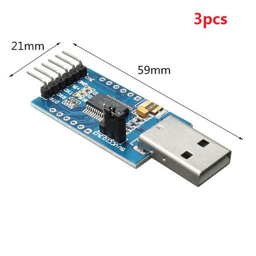 Immagine di 3pcs 5V 3.3V FT232RL USB Module To Serial 232 Adapter Download Cable For Arduino