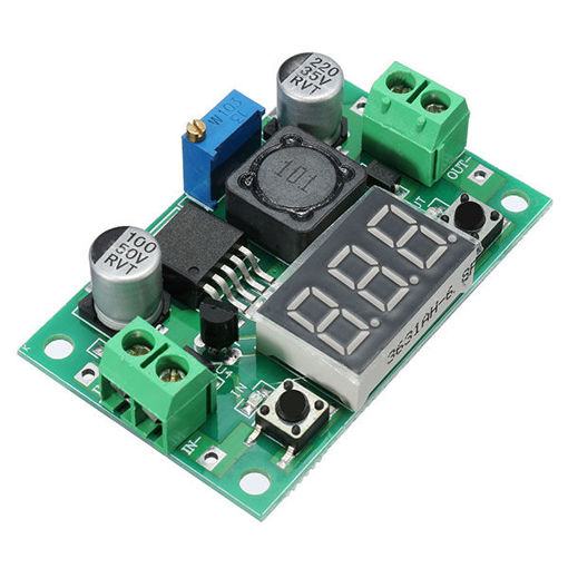 Picture of 3pcs LM2596 DC-DC 1.3V - 37V 3A Adjustable Buck Step Down Power Module With Digital Display Function