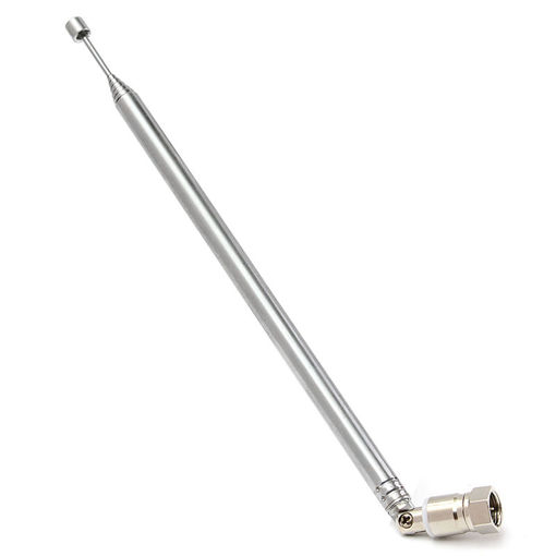 Picture of Replacement F Connector Telescopic Aerial Antenna TV Radio DAB AM FM 7 Section