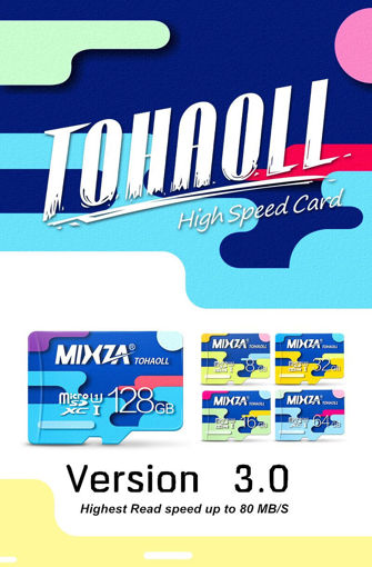 Immagine di MIXZA Colorful Memory Card 32GB Micro SD Card Class10 For Smartphone Camera MP3