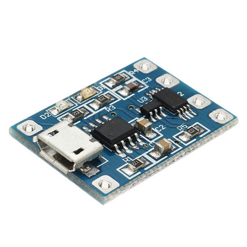 Immagine di 20Pcs Micro USB TP4056 Charge And Discharge Protection Module Over Current Over Voltage Protection