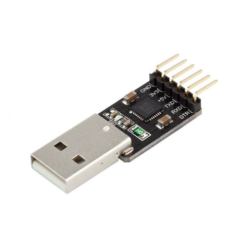 Picture of 5Pcs RobotDyn USB-TTL UART Serial Adapter CP2102 5V 3.3V USB-A For Arduino