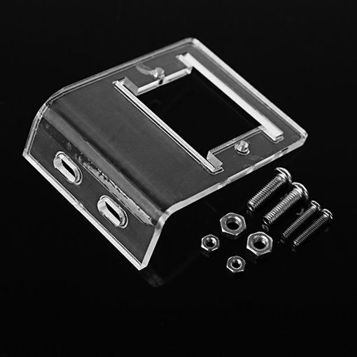 Picture of 20pcs Transparent Acrylic Bracket Module Case For HC-SR501 IR Pyroelectric Infrared Motion Sensor