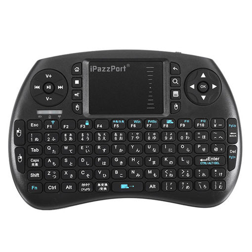 Immagine di Ipazzport KP-810-21SD Japanese 2.4G Wireless Mini Keyboard Touchpad Airmouse