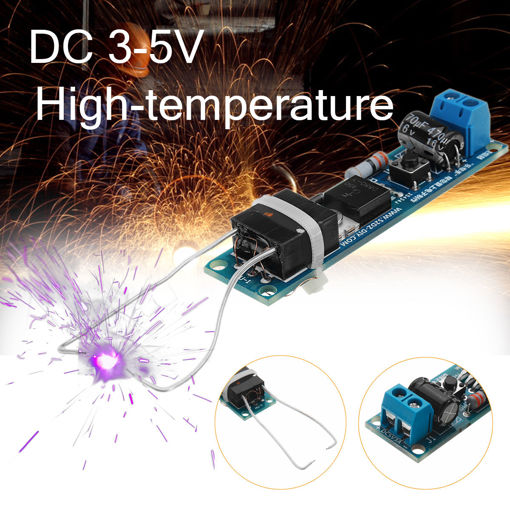 Picture of 5Pcs DC3-5V 3A Inverter High Pressure Generator Electronic Lighter Module Arc Cigarette Lighter Igni