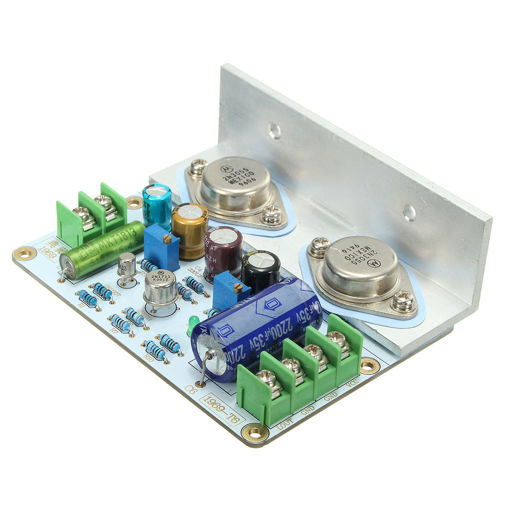 Immagine di 10-15W JLH1969 Class A Amplifier AMP Board Left Channel PCB Assembled MOT/2N3055