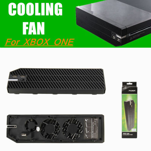 Picture of Cooling Cooler Fan Exhauster Intercooler for Microsoft Xbox One with Dual USB