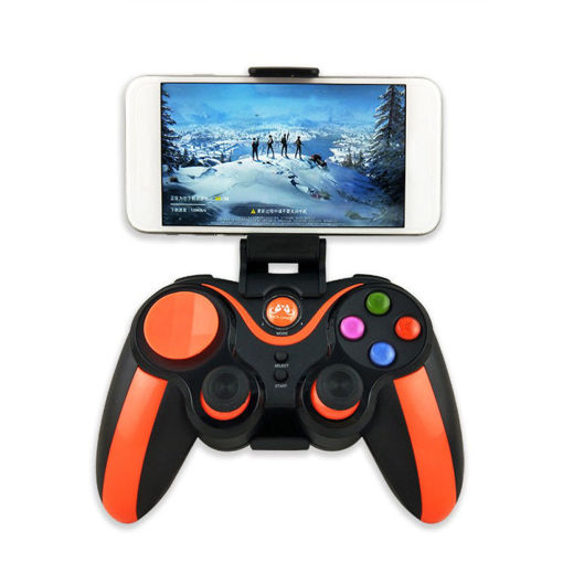 Picture of S5 Plus bluetooth Wireless Game Controller Gamepad for IOS Android Mobile Phone PC Tablet TV Box PS3
