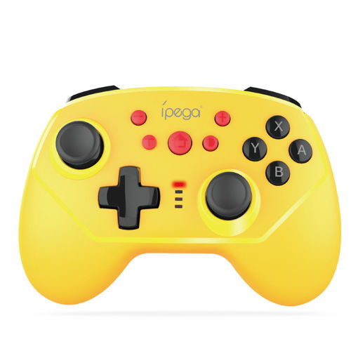 Immagine di iPega PG-9162Y Mini bluetooth Six-Axis Vibration Gamepad for Nintendo Switch Console Wireless Wired Dual Connections Game Controller