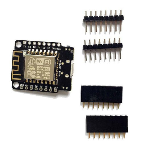 Picture of 5Pcs Geekcreit Mini NodeMCU ESP8266 WIFI Development Board Based On ESP-12F