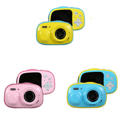 Immagine di Oukitele Q1 IPX68 3M Waterproof 5MP 6X Zoom 2 Inch Screen Mini Children Kids Digital Camera