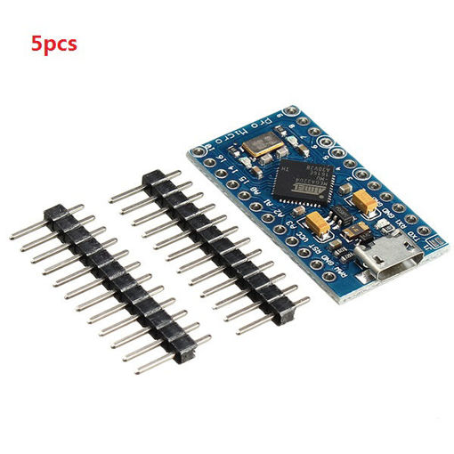 Picture of 5pcs Pro Micro 5V 16M Mini Leonardo Microcontroller Development Board For Arduino