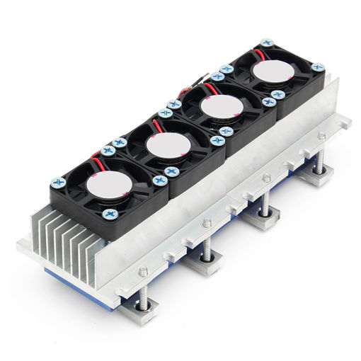 Picture of Quad Core TEC1-12706 Thermoelectric Peltier Cooling Equipment Air Refrigeration DIY Radiator