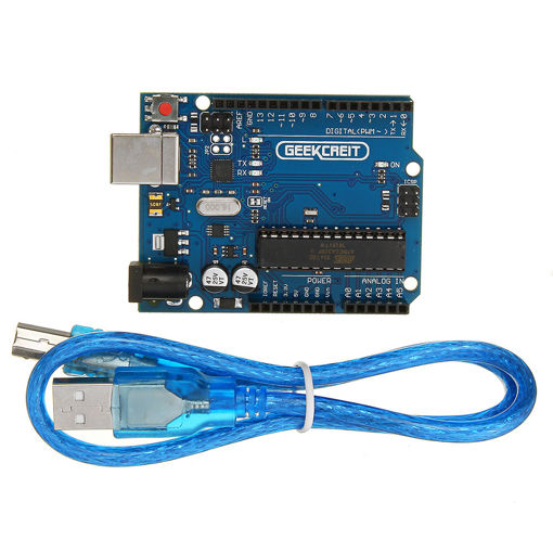 Picture of 5Pcs Geekcreit UNO R3 ATmega16U2 AVR USB Development Main Board For Arduino