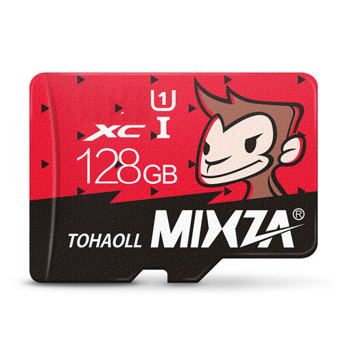 Immagine di Mixza Year of Monkey Limited Edition 128GB U1 TF Micro Memory Card for Digital Camera MP3 TV Box Smartphone