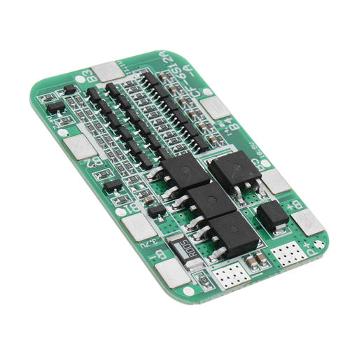 Immagine di 10pcs DC 24V 15A 6S PCB BMS Protection Board For Solar 18650 Li-ion Lithium Battery Module With Cell