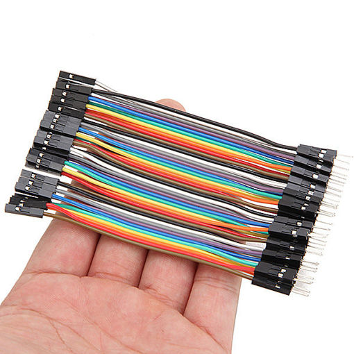 Picture of 800pcs 10cm Male To Female Jumper Cable Dupont Wire For Arduino