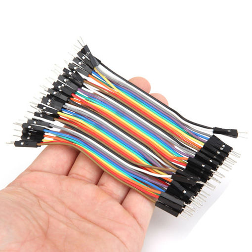 Immagine di 800pcs 10cm Male To Male Jumper Cable Dupont Wire For Arduino