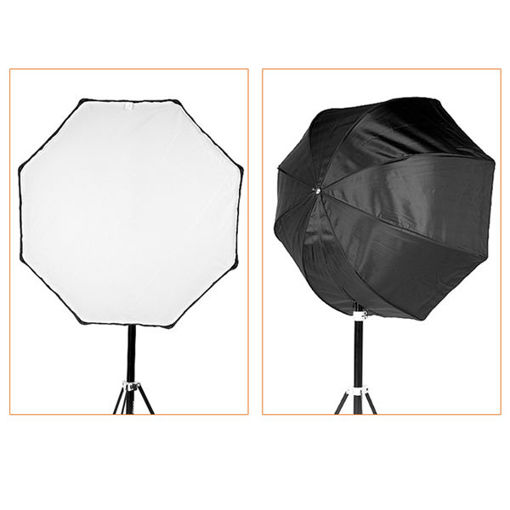 Immagine di Godox 80cm Portable Octagon Softbox Umbrella Brolly Reflector for Speedlight Flash