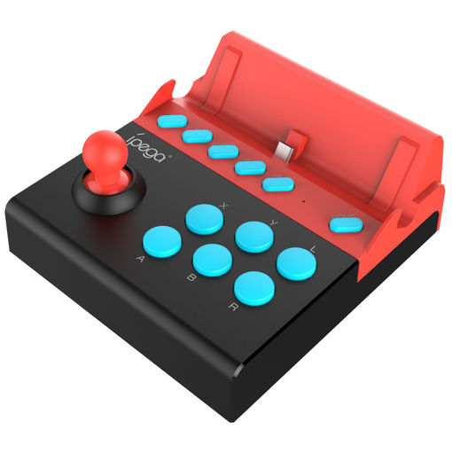 Immagine di iPega PG-9136 Arcade Joystick USB Fight Stick Controller for Nintendo Switch Game Console Player