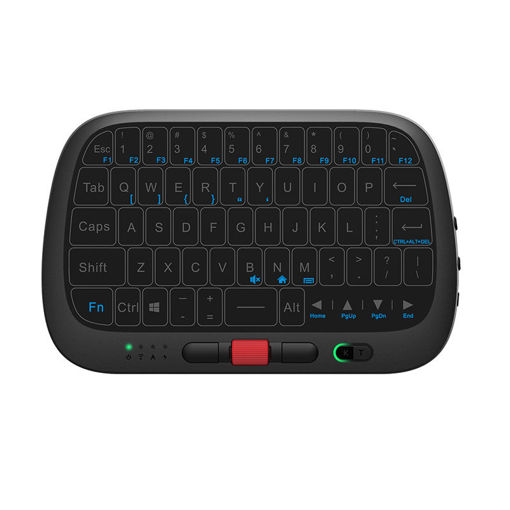 Immagine di RII I5 2.4G Wireless Full Screen Touchpad Mini Keyboard Airmouse with Scroll Wheel
