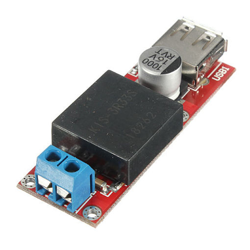 Picture of 5Pcs DC 7V-24V To DC 5V 3A USB Output Converter Step Down Module KIS3R33S Power Supply Board
