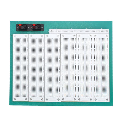 Immagine di SYB-800 6 Large Combination Breadboard Large Experimental Board Universal Board 300MMx240MM