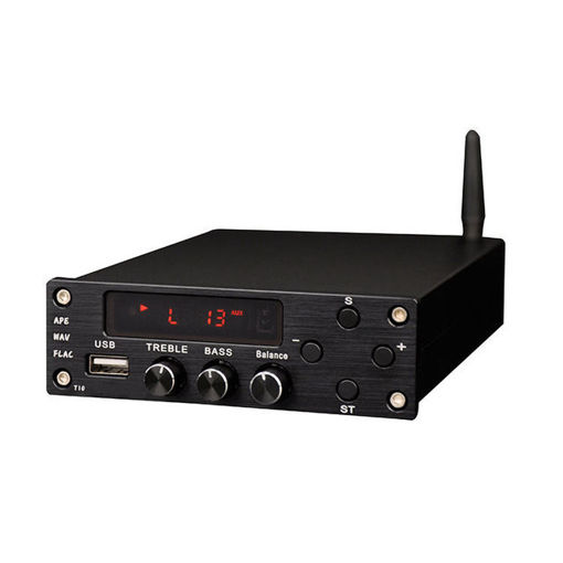 Immagine di PJ.MIAOLAI T10 TDA7498L 200W Bass Treble HIFI Lossless Amplifier Support RCA USB