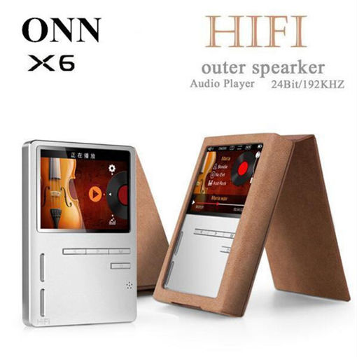 Picture of ONN X6 8GB Lossless HiFi MP3 24bit/192KHZ Double Bass Speaker TFT Screen APE/FLAC/WAV/WMA/OGG/MP3