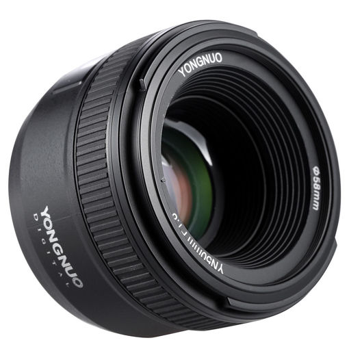 Immagine di Yongnuo YN-50mm F1.8 Large Aperture Auto Focus Lens for Nikon DSLR Camera