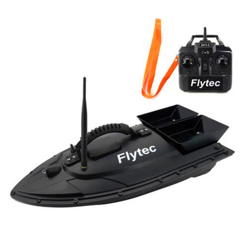 Immagine di URUAV 2011-5 Generation 50cm Fishing Bait RC Boat 500M Remote Fish Finder 5.4km/h Double Motor Toys