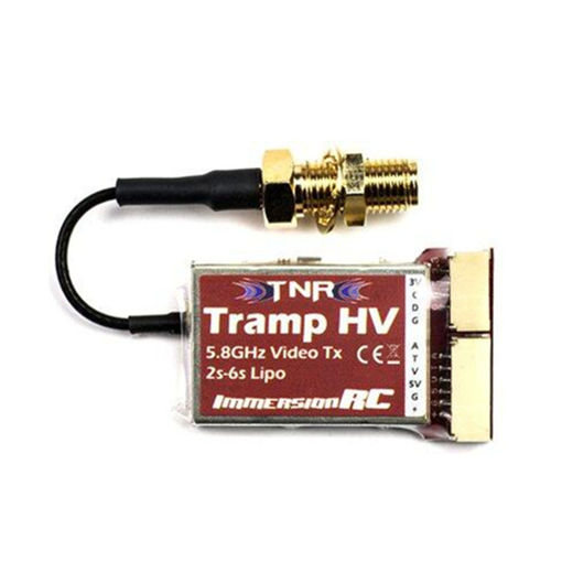 Immagine di ImmersionRC Tramp HV 5.8GHz 48CH Raceband 1mW to>600mW Video FPV Transmitter International Version for RC Racing Drone