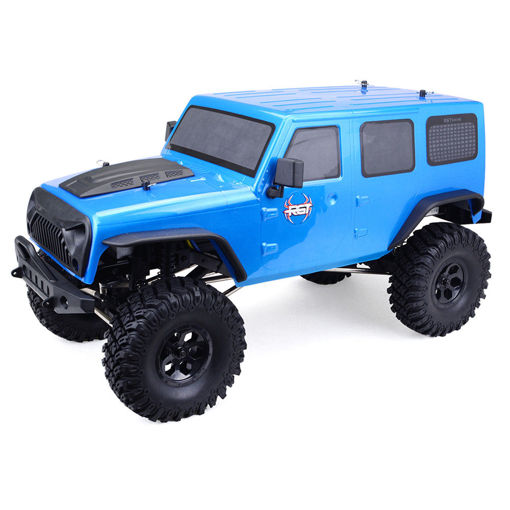 Immagine di RGT EX86100 1/10 2.4G 4WD 510mm Brushed Rc Car Off-road Monster Truck Rock Crawler RTR Toy