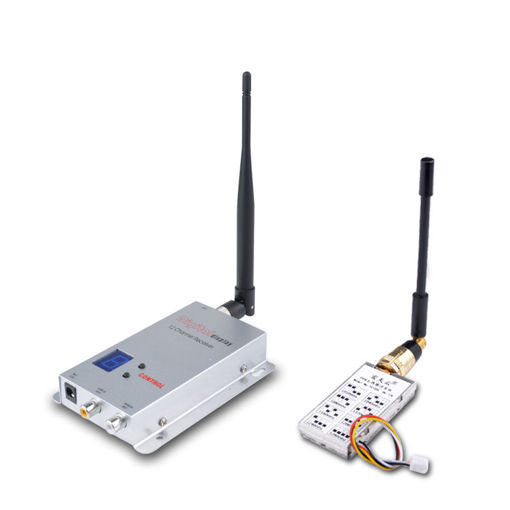 Picture of 1.2G TX1000 1W 1000mW 8CH Transmitter RX02 12CH Receiver FPV Combo Up to 3km