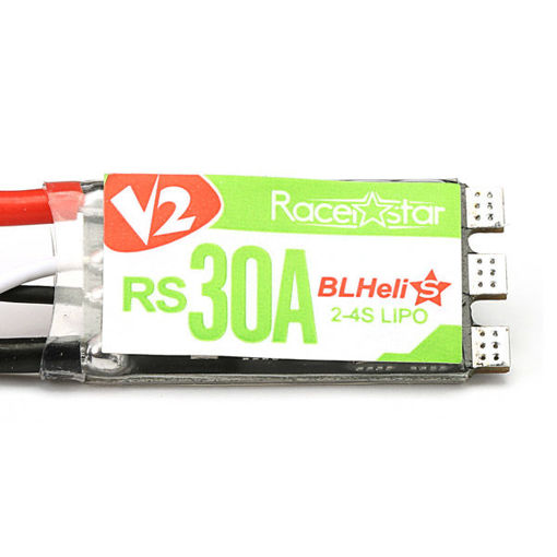 Picture of Racerstar RS30A V2 30A  Blheli_S  ESC OPTO 2-4S Support Oneshot42 Multishot  16.5 Dshot600