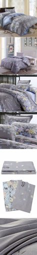 Immagine di 3 Or 4pcs Rosemary Flower Reactive Printing Bedding Sets Pillowcase Quilt Duvet Cover